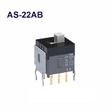 NKKスイッチズ　スライドスイッチ　AS-22AB