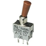 ニデックコンポーネンツ　スタンダードトグルスイッチ　ATE1D-2M3-10-Z