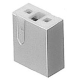 本多通信工業　2.54mmピッチ内部配線用 短絡プラグ(2芯)　DIC-252