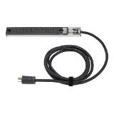 摂津金属工業　コンセントバー（100V 20A 6口 コンパクトタイプ）　DZ-1002006C