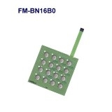 NKKスイッチズ　表面シート無シートキーボードスイッチ　FM-BN16B0