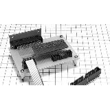 ヒロセ電機　2.54mmピッチロープロファイルコネクタ　HIF3FC-10PA-2.54DSA(71