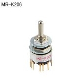NKKスイッチズ　ロータリスイッチ　MR-K206