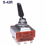NKKスイッチズ　トグルスイッチ　S-42R-J