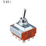 NKKスイッチズ　トグルスイッチ　S-43-J