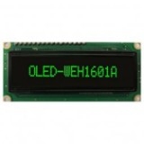 WEH001601A_2.25インチ_有機ELモジュール_16x1_緑色