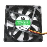 HUA XIA HENG TAI製 70mm角厚さ15mm　Highスピード　DC12Vファン